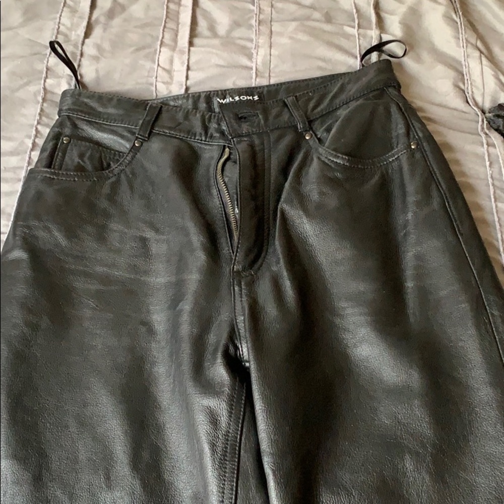 Wilsons Leather Women Motorcycle Pants  NWT